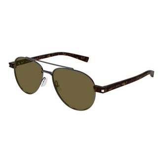 Saint Laurent Heren, Accessoires, Grijs, Maat: 54 MM Nylon