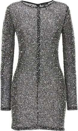 Retrofête Black Silver Emani Dress