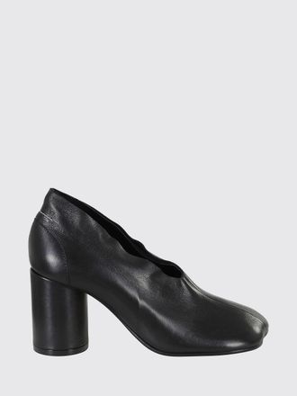 Maison Margiela D&eacute;collet&eacute; Anatomic Court in pelle con tacco cilindrico