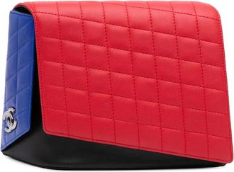 Chanel Clutch Fresh Air trapuntata in pelle di agnello 2012-2013 - Nero