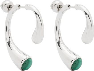 Panconesi P Malachiet Oorbellen - Dames - Oorbellen - Grijs - ONE Size - Accessoires