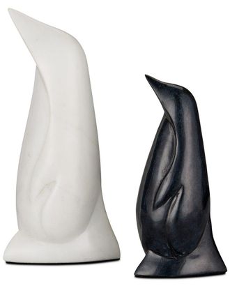Currey & Company Set Of 2 Penguins