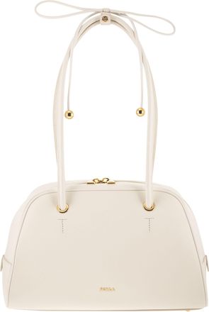 Furla Poppy M - Tas met handvat aan de bovenkant van generfd leer