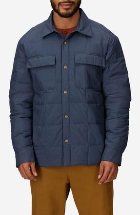 Marmot Ares 700 Fill Power Down Shacket in Thunderhead at Nordstrom, Size Xx-Large