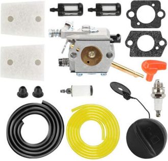 OEM Carburador Fs66 Wt-45 Para Desbrozadoras Stihl Fs86, Fs48, Fs52, Fs56, Fs62, Fs81 Y Fs106. Reemplaza A Wt-45-1 Wt-45a 4126 120 0610. Incluye Junta, Bu