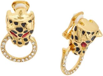 Kenneth Jay Lane Doorknocker Earrings