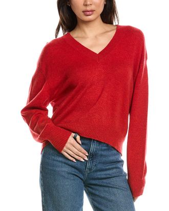 Brodie Easy V-Neck Wool & Cashmere-Blend Sweater
