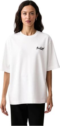 Barbour Gracefield T-Shirt - Dames - Tops - Wit - Maat: L Katoen