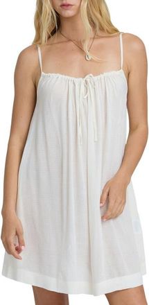 Billabong Beach Song Cover-Up Sundress in Salt Crystal at Nordstrom, Size X-Large