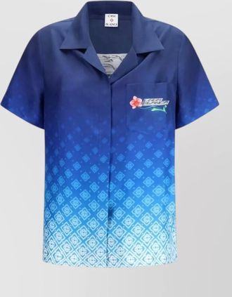 Casablanca silk short-sleeve shirt