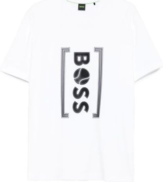 BOSS T-shirt con logo - Bianco