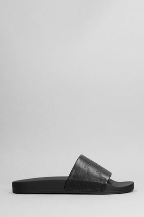Balenciaga Slipper-mule In Black Leather