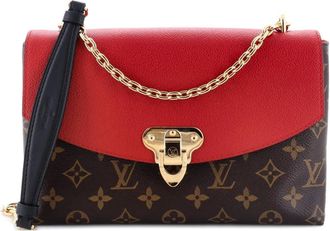 Louis Vuitton Saint Placide Handbag Monogram Canvas and Leather shoulder bag - Bruin