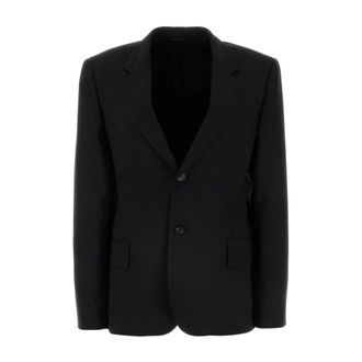 Balenciaga Waisted SB Jacket - female - Balenciaga - Blazers - Black - S - Jackets