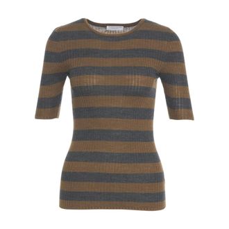 Majestic Filatures Donna, Maglie, Marrone, S, new