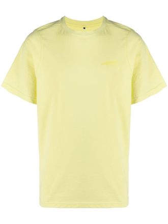 Ader Error logo-print short-sleeve T-shirt - unisex - Cotton - 2 - Yellow