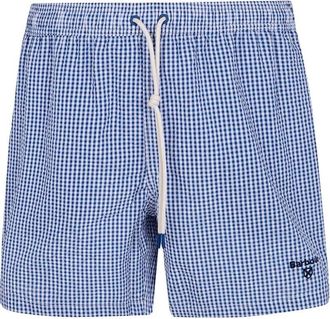 Barbour Gingham Seersucker Swim Short