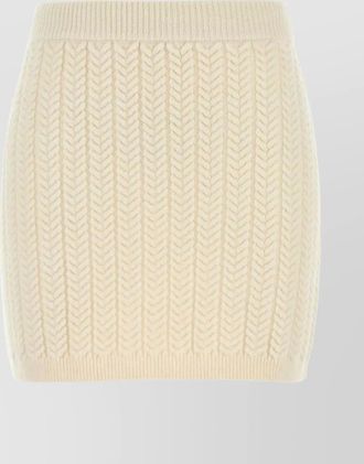 Sportmax wool mini skirt