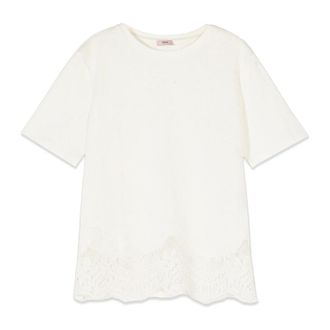 Oltre Mujer, Camisetas, Blanco, Talla: L