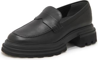 Hogan H674 Mocassino - Dames - Loafers - Zwart - 38 EU - Leer - Schoenen