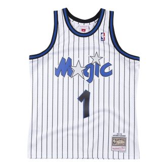 Mitchell & Ness NBA Swingman Jersey Orlando Magic 1993-94 Anfernee Hardaway White Blue SMJYAC18096-OMAWHIT93AHA