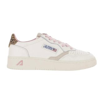Autry Medalist Low Leren Sneakers - Dames - Schoenen - Veelkleurig - Maat: 38 EU Leer