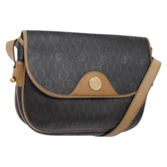 Dior Pre-owned Cross Body Bags, female, Black, Size: ONE SIZE Pre-owned Vintage Shoulder Bag