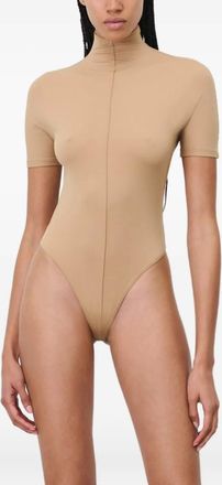 Wardrobe.NYC Body a maniche corte RHW - Toni neutri