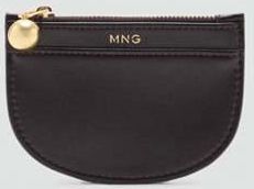 Mango Portacarte mini perlina cioccolato - Donna - Taglia unica - MANGO