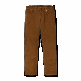 Filson Mens Dry Tin Cloth 5-Pocket Pant In Whiskey