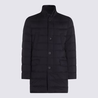 Herno Navy Blue Down Jacket