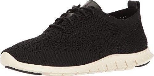 Chaussures Femme Cole Haan En Cuir Noir - Talon Haut, Bout Ouvert Et Bride à La Cheville - Pointure 8.5 B (Moyen) - Occasion