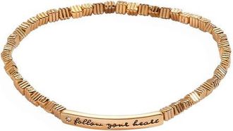 Alex and Ani Follow Your Heart Stretch Bracelet in Gold at Nordstrom