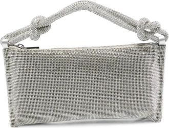 Cult Gaia Tassen, Dames, Grijs, ONE Size, Polyester, Hera Nano Schoudertas