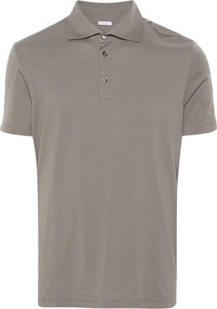 Malo jersey polo-shirt - men - Cotton/Elastane - 56 - Green