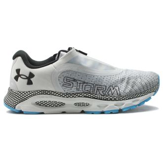 Under Armour HOVR Infinite 3 Storm Synthetic Textile Mens Low Top Trainers - Grey Grey - Size:UK 8.5