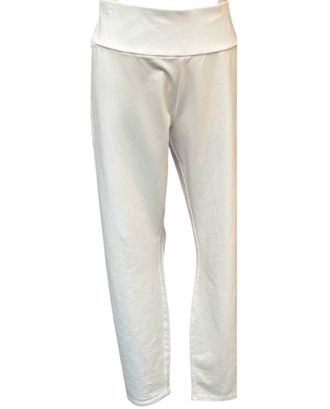 Habitat Womens Stonewash Knit Slim Jegging In White