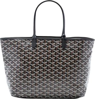 Goyard 2014 Goyardine Saint Louis PM tote bag - Brown