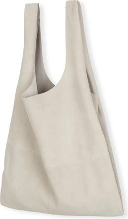 Cortana Extra Grote Shopper Tas - Dames - Shoppers - Grijs - ONE Size - Su&egrave;de - Tassen