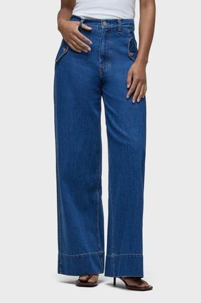 Hudson James Trouser Wide Leg in Lottery at Nordstrom, Size 33