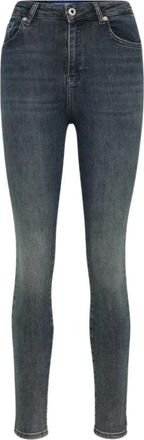 Karl Lagerfeld Jeans Skinny - Dames - Skinny Jeans - Blauw - W27 - Katoen - Jeans