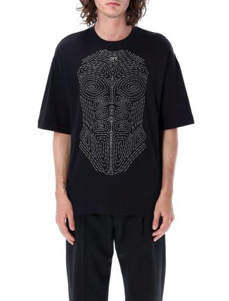 Off-white Black BODY STITCH SKATE TEE