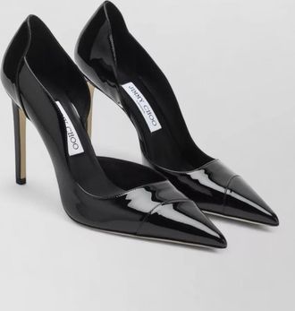 Jimmy Choo London brigitte 100 patent leather pointed pumps