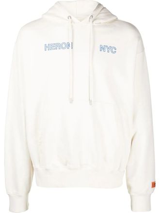 Heron Preston Hoodie met geborduurd logo - Wit