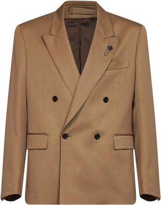 Lardini Hombre, Chaquetas, Marr&oacute;n, Talla: S