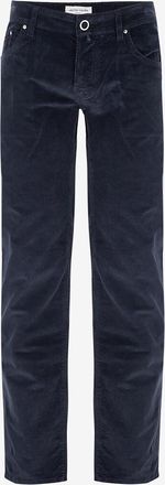 Jacob Cohen Hose mit geradem Bein aus Cordsamt Bard