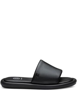 Bogner padded flat sandals - Black