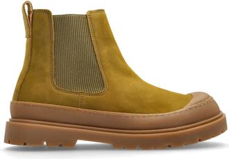 Birkenstock Prescott Slip On - Heren - Chelseaboots - Groen - 44 EU - Leer - Schoenen