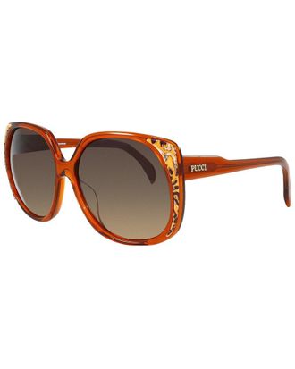Emilio Pucci Womens Ep690s 58Mm Sunglasses