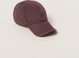 Miu Miu Drill baseball cap